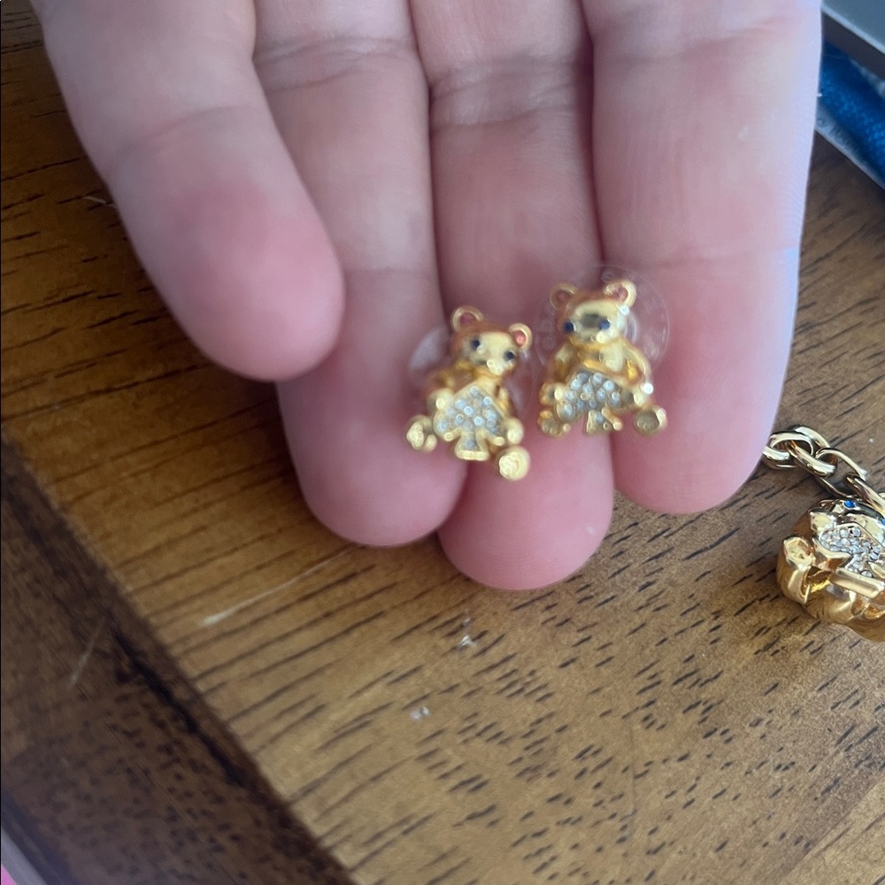 Kate Spade ♠️ Oh What Fun Spade Teddy Bear,EUC - Picture 5 of 6